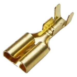 Kit 50 Peças - Terminal Faston Fêmea Curto 6,3mm Dj-623