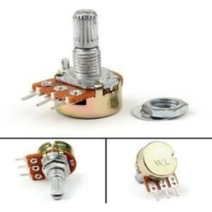 Kit 10 Peças - Potênciometro Linear Rotativo 5k L15 Mini Wh148-1