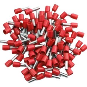 Kit 500 Peças Terminal Tubular Tipo Ilhós Isolado 1,5mm Vm E-1508