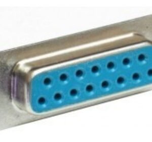 Kit 5 Peças - Conector Db15 Fêmea 180 Graus Solda Placa
