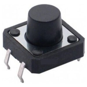 Kit 500 Peças - Chave Tactil 12x12x8,5mm 4t 180 Graus