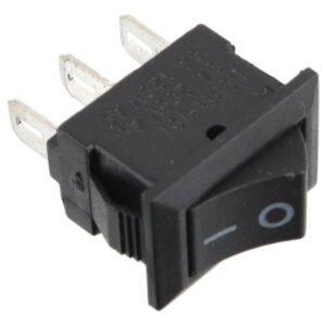 Kit 200 Peças Chave Gangorra Mini Kcd11-102 Liga/desliga 3t 3a Preta