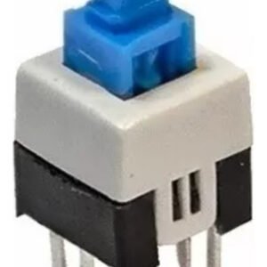 Kit 100 Peças - Chave Botão 7x7mm Com Trava