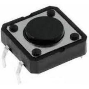 Kit 500 Peças - Chave Tactil 12x12x4,3mm 4t 180 Graus