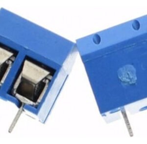Kit 100 Peças - Borne Kre 2 Vias De Parafuso 5.08mm Kf-3000
