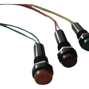 Kit 50 Peças - Sinalizador Olho De Boi 220v Amarelo