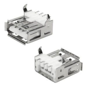Kit 10 Peças - Conector Usb Tipo A 180 Graus Solda Placa