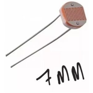 Kit 50 Peças - Ldr 7mm Sensor De Luminosidade