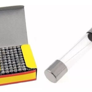 Kit 100 Peças - Fusível Vidro Grande 6x30 250ma