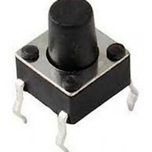Kit 1000 Peças - Chave Tactil 6x6x7mm 4t 180 Graus