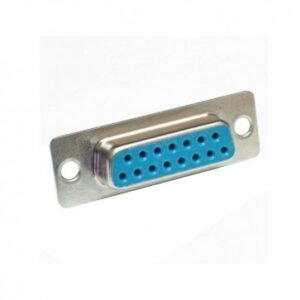 Kit 50 Peças - Conector Db15 Fêmea 180 Graus Solda Placa