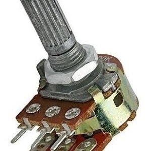 Kit 100 Peças - Potenciômetro Linear Duplo L20 20k 6t Wh148-2