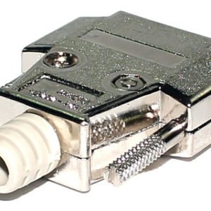 Kit 50 Peças - Capa Db15 Metálica Kit Longo P/ Db15 2 Fileiras