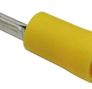 Kit 50 Peças Terminal Pino Isolado 4 A 6mm²  Ptv5,5-13 Amarelo