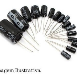 Kit 500 Peças Capacitor Eletrolítico Radial 4,7uf X 400v 105ºc 8x12