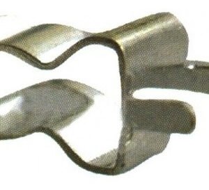 Kit 1000 Peças - Garra Para Fusível 5x20 2 Terminais 7/1