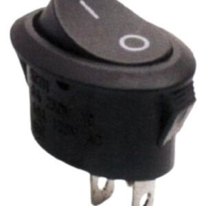 Kit 50 Peças - Chave Gangorra Oval Kcd1-115 Preta