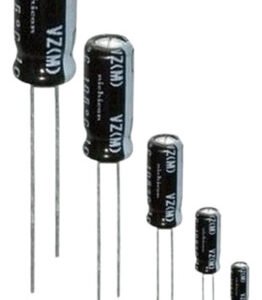 Kit 50 Peças Capacitor Eletrolítico Radial 2,2uf X 63v 105ºc 5x11mm