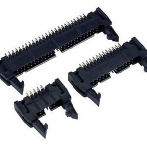 Kit 5 Peças - Conector Header  26p C/ Travas  180º Pci