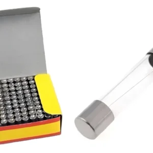 Kit 100 Peças - Fusível Vidro Grande 6x30 500ma