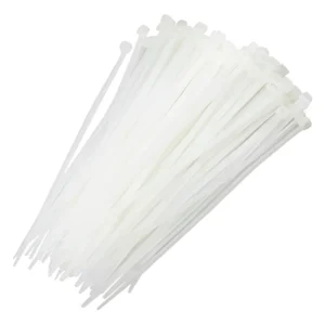 Kit 200 Peças - Abraçadeira Nylon Branca 3x100mm T18r