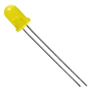 Kit 100 Peças - Led 5mm Amarelo Difuso