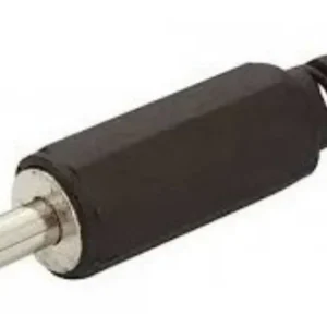 Kit 10 Peças - Plug P2 Mono Plastico 3,5mm Para Cabo Preto