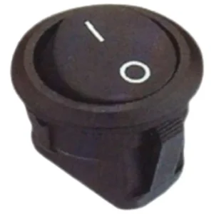 Kit 10 Peças - Chave Gangorra Kcd1-106 On/off 6a 250v 2t Preta