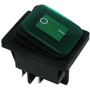 Chave Gangorra A Prova D' Agua Kcd2-201n-w 16a Verde