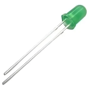Kit 100 Peças - Led 5mm Verde Difuso