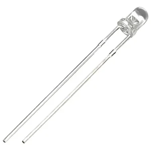 Kit 100 Peças - Led 3mm Alto Brilho Vermelho 2000-4000 Mcd