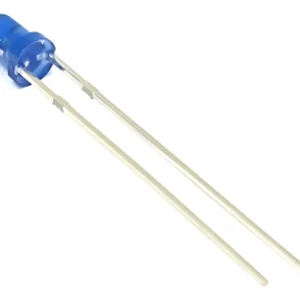 Kit 100 Peças - Led 3mm Azul Difuso 1000 Mcd