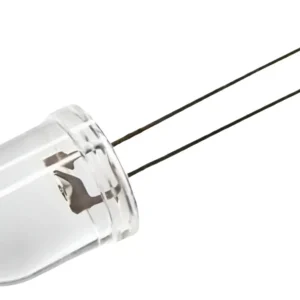 Kit 100 Peças - Led Alto Brilho 5mm Branco Transp 18000mcd