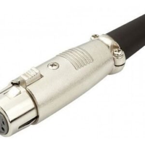 Kit 10 Peças - Plug Xlr Canon Fêmea Cabo 5p Ls1013