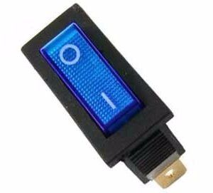 Kit 50 Peças - Chave Gangorra Kcd2-102n 3t 15a/250v Azul