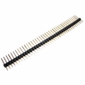 Kit 200 Peças -  Barra De Pinos 1x40x15 180 Graus 2.54 Mm