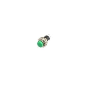 Kit 50 Peças- Chave Push Button Ds-314 Na Sem Trava Verde