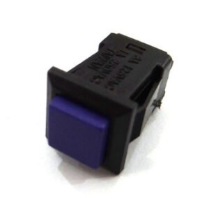 Kit 5 Peças - Chave Push Button Ds-429 Roxa 2t Com Trava