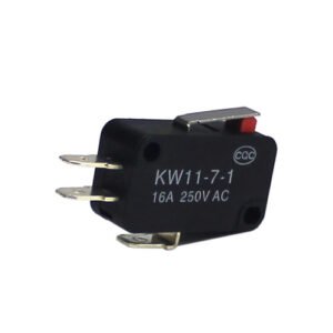 Kit 100 Peças - Chave Micro Switch Kw11-7-2-3t Com Haste 14mm
