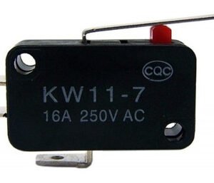 Kit 50 Peças - Chave Micro Switch Kw11-7-2-3t Com Haste 27mm