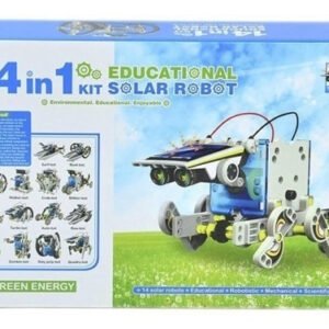Kit 2 Peças  Montagem Robo Solar 14x1 Iniciante Educacional