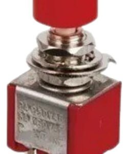 Kit 50 Peças - Chave Push Button 6 Terminais Ds-622 Sem Trava Vm