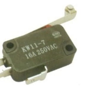 Kit 100 Peças - Chave Micro Switch Kw11-7-2-3t 29mm Com Roda