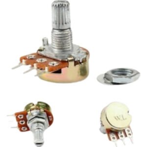 Kit 10 Peças   Potênciometro Linear Rotativo 220k L15 Mini Wh148