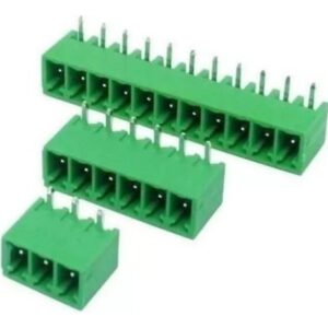 Kit 10 Peças - Borne 2edgr-5,0 Macho 90 Graus 5 Vias