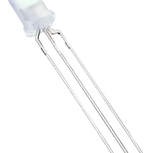 Kit 100 Peças - Led 5mm Bicolor Catodo Comum Vm/vd Transparente 3 Terminais