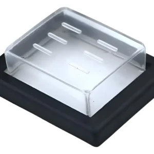 Kit 100 Peças - Capa Silicone Para Chaves Gangorra Tipo Kcd4 Preto